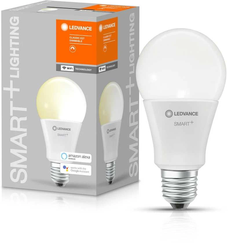 Ledvance 14W LED lemputė SMART WiFi, E27, 2700K, A70, 220°, dimeriuojama