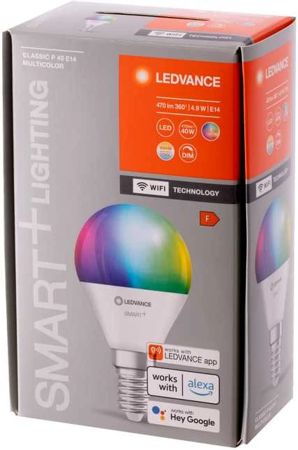 Lemputė Ledvance LED, E14, rgb, E14, 4.9 W, 470 lm