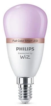 Viedā spuldze Philips Wiz LED, P45, 2200 - 6500 °K, E14, 4.9 W, 470 lm