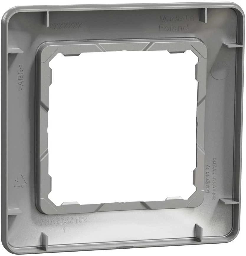 1 vietos rėmelis Schneider Electric Sedna Design SDD313801 (aliuminis)