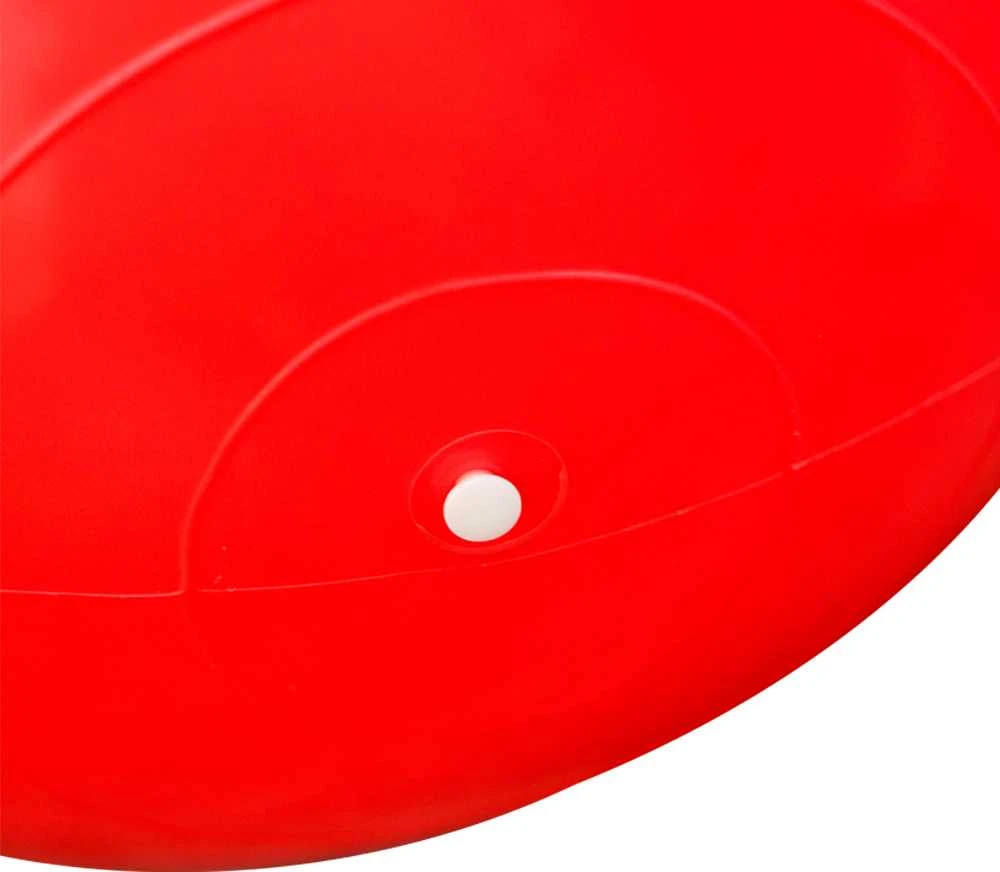 Gimnastikos kamuolys Outliner LS3223A, raudona spalva, 50 cm