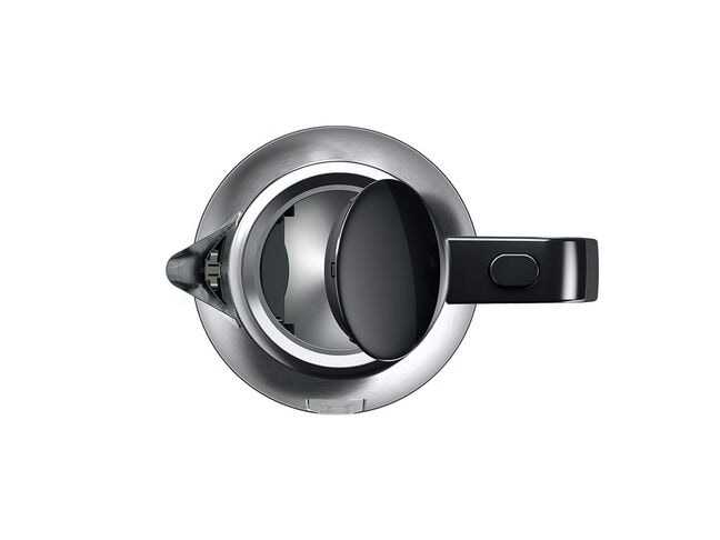 Virdulys Elektriskā tējkanna Braun PurShine WK1500BK, 1.7 l, sudraba/melna