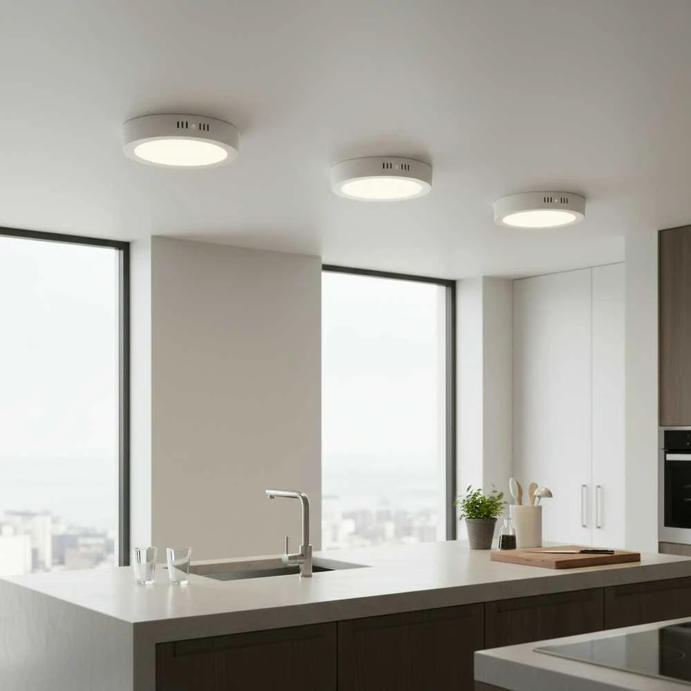 Lubinis šviestuvas Domoletti LED PANEL DLED-43 12W 3000K R