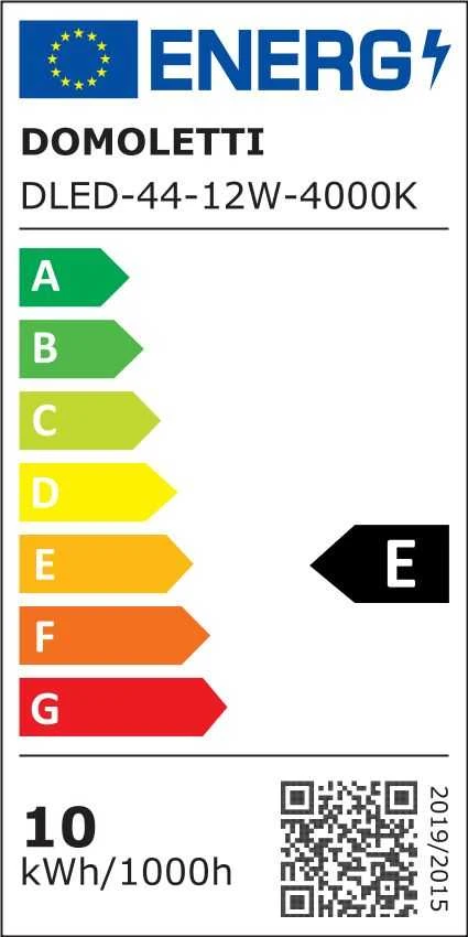 Lubinis šviestuvas Domoletti LED PANEL DLED-44 12W 4000K S