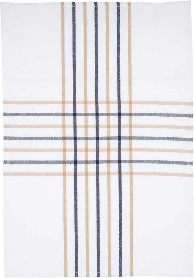 Virtuvinių rankšluosčių rinkinys Okko PMM/KT10R, pilka sp./smėlio sp., 60 cm x 40 cm, 3 vnt.