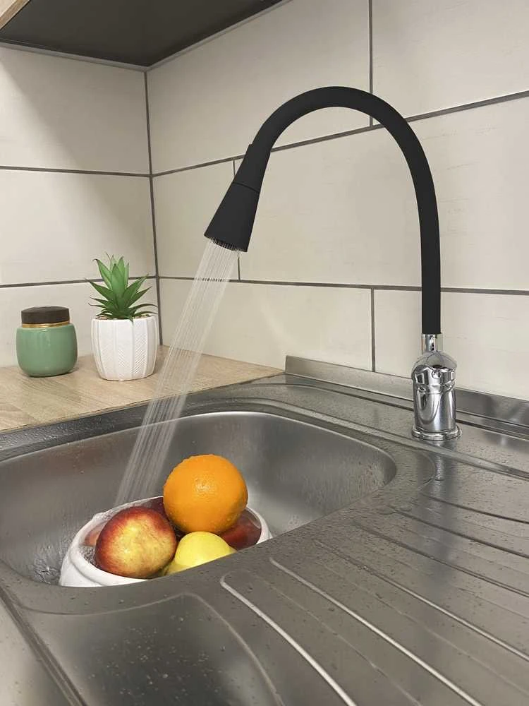 Virtuvinis maišytuvas Domoletti SINK MIXER WITH SVIWEL SPOUT DSA506.5/13
