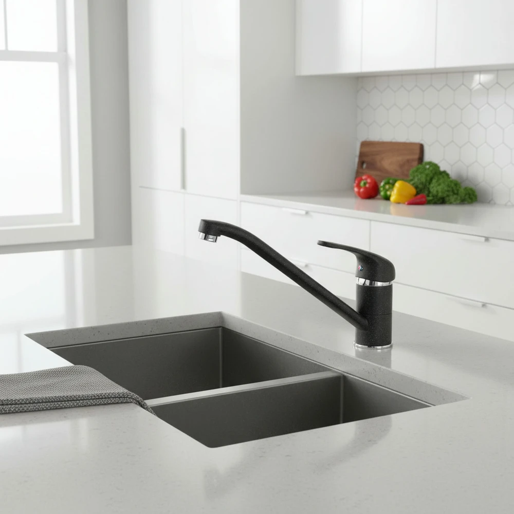 Virtuvinis maišytuvas Domoletti KITCHEN MIXER SPOT DOM-BDS4B.Juodas