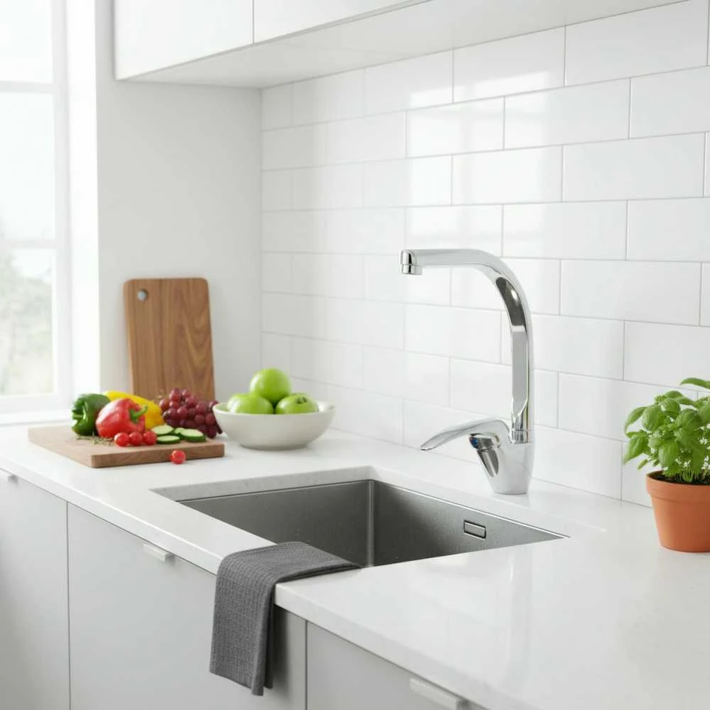 Thema Lux Virtuvinis maišytuvas Sourcing KITCHEN FAUCET WITH HIGH BEAK DF2206D