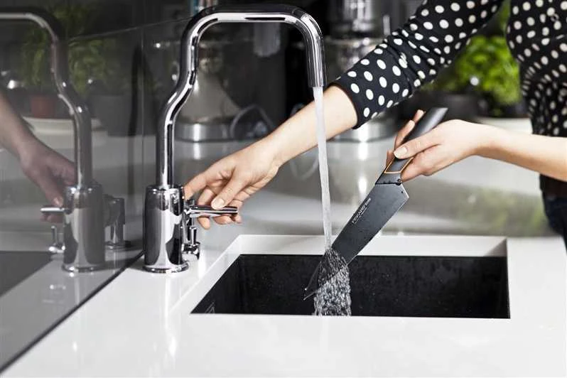 Virtuvinis peilis Fiskars Edge, 190 mm, plastikas/nerūdijantysis plienas