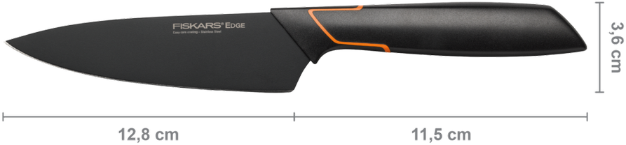 Virtuvinis peilis Fiskars Edge Deba, 120 mm, plastikas/nerūdijantysis plienas