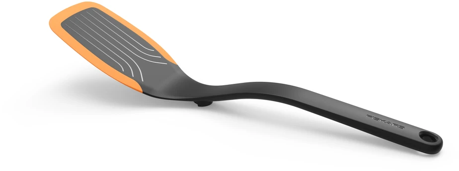 Fiskars Virtuvės reikmenų rinkinys FF, juoda/oranžinė, 3 vnt.