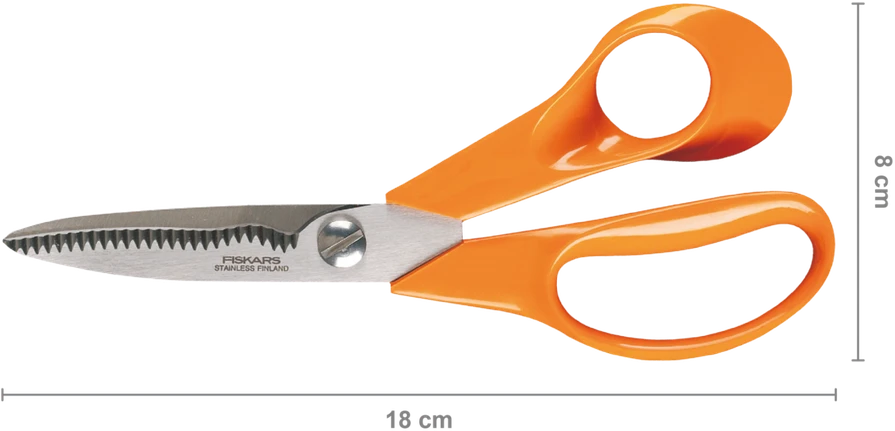 Fiskars Classic Virtuvės žirklės 18 cm