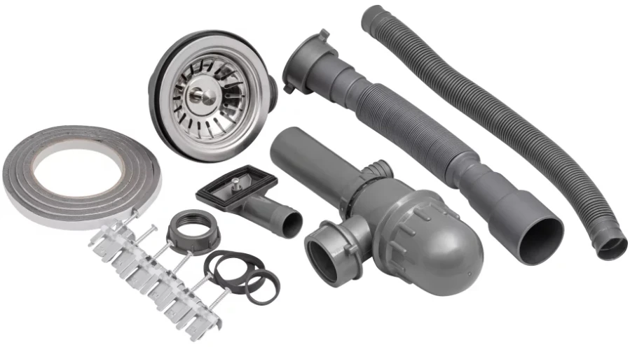 Virtuvės kriauklė AB 570x450x0.8mm Nerūdijančio plieno