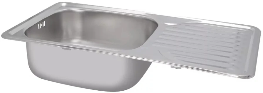 Virtuvės kriauklė AB 760x420x0.8mm Satino apdaila