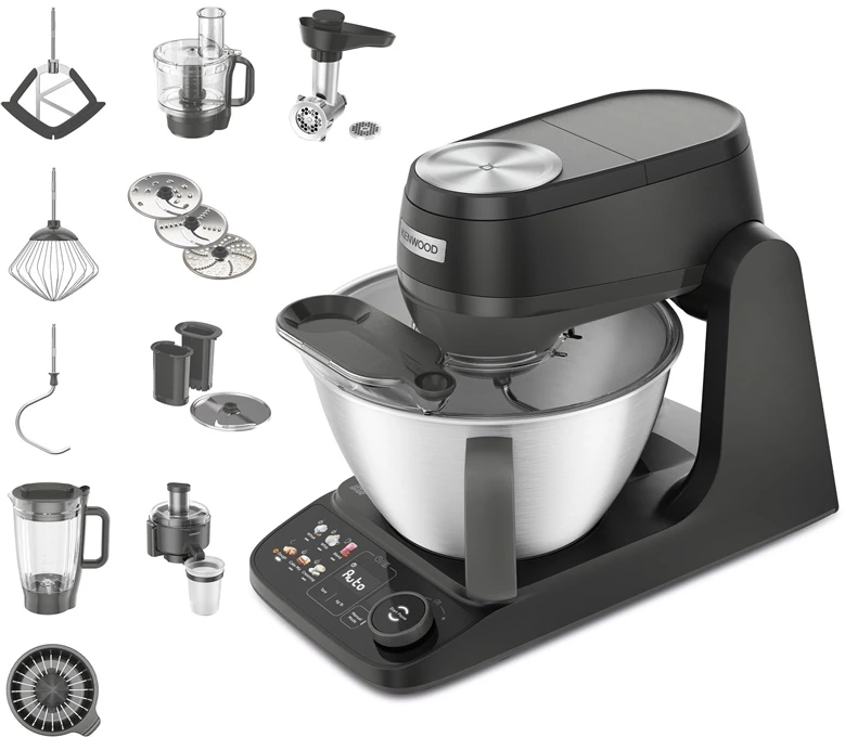 Virtuvinis kombainas Maisto smulkintuvas Kenwood SDA KHC40.080 BK. 1000 W