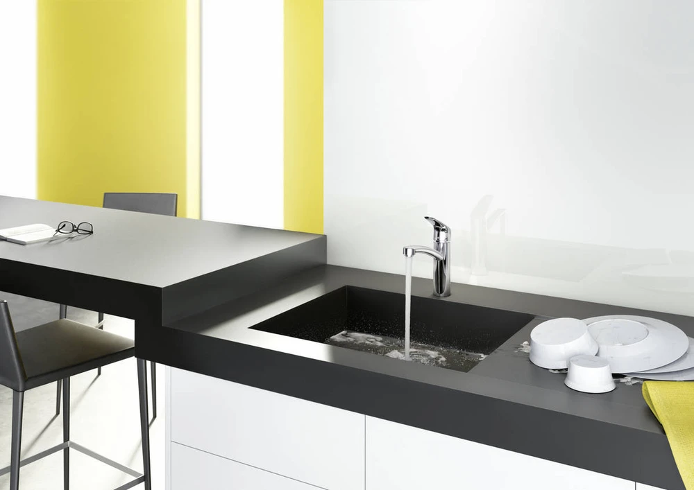 Virtuvinis maišytuvas Hansgrohe Focus 31806000, chromuotas.