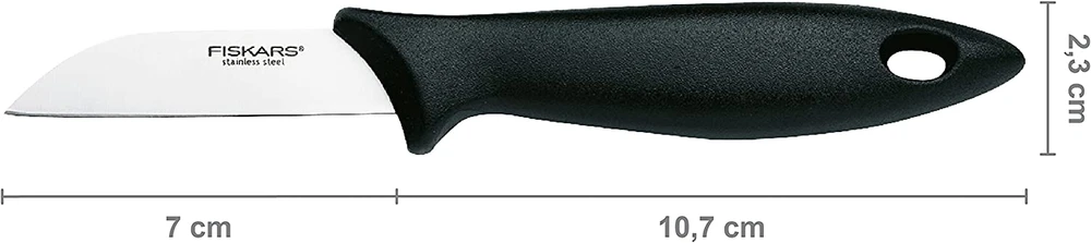 Virtuvinis peilis Fiskars, 70 mm, plastikas/nerūdijantysis plienas
