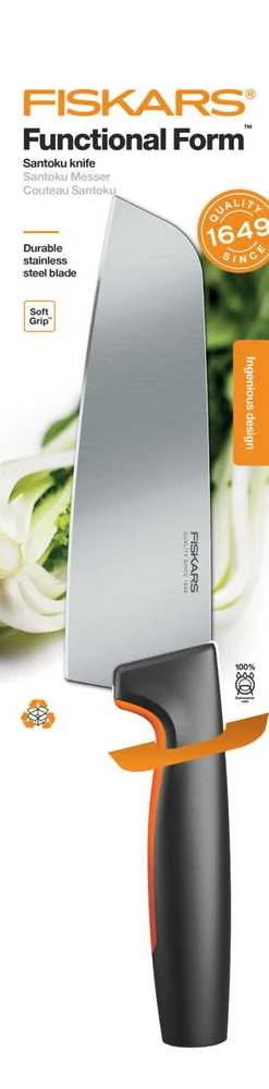 Virtuvinis peilis Fiskars, nerūdijančio plieno