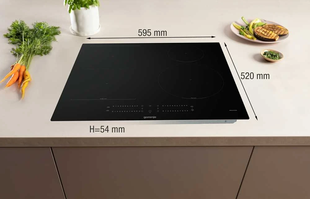 Indukcinė kaitlentė Gorenje GI6432BSC, 60 cm