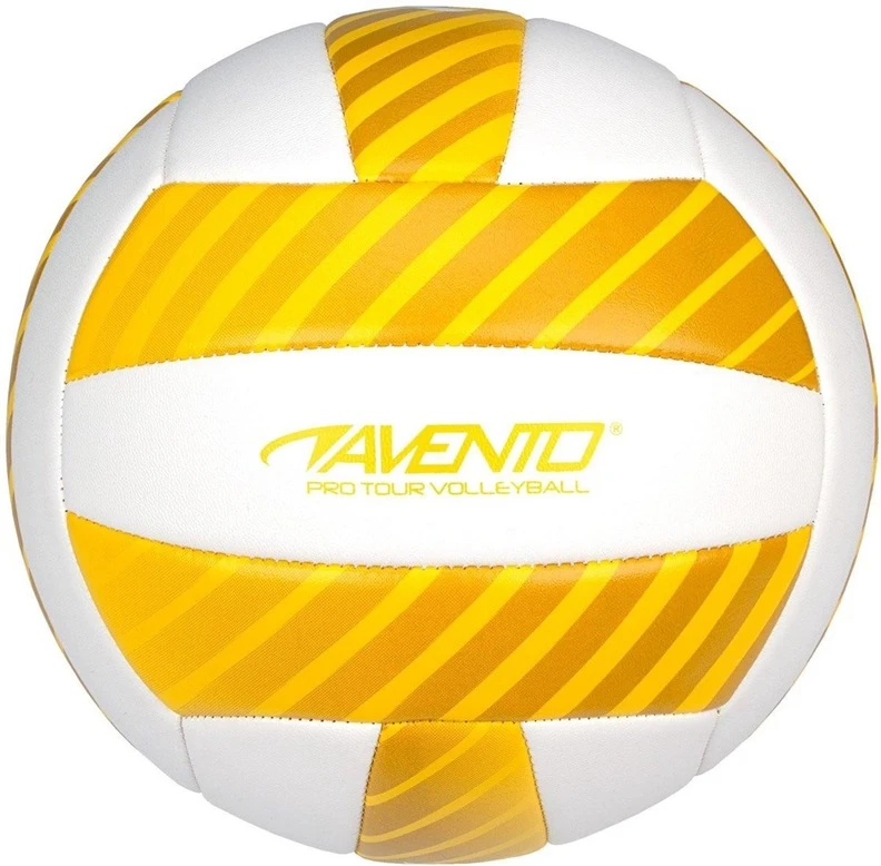 Tinklinio kamuolys beach leisure AVENTO 16VF Geltona/Baltas