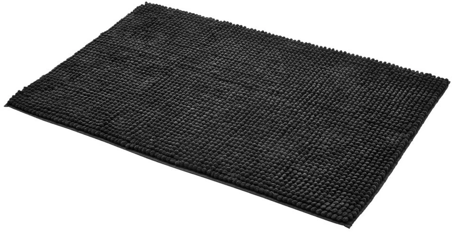 Vonios grindų kilimėlis Domoletti Palma HCO-0588C, juoda sp., 60 cm x 40 cm