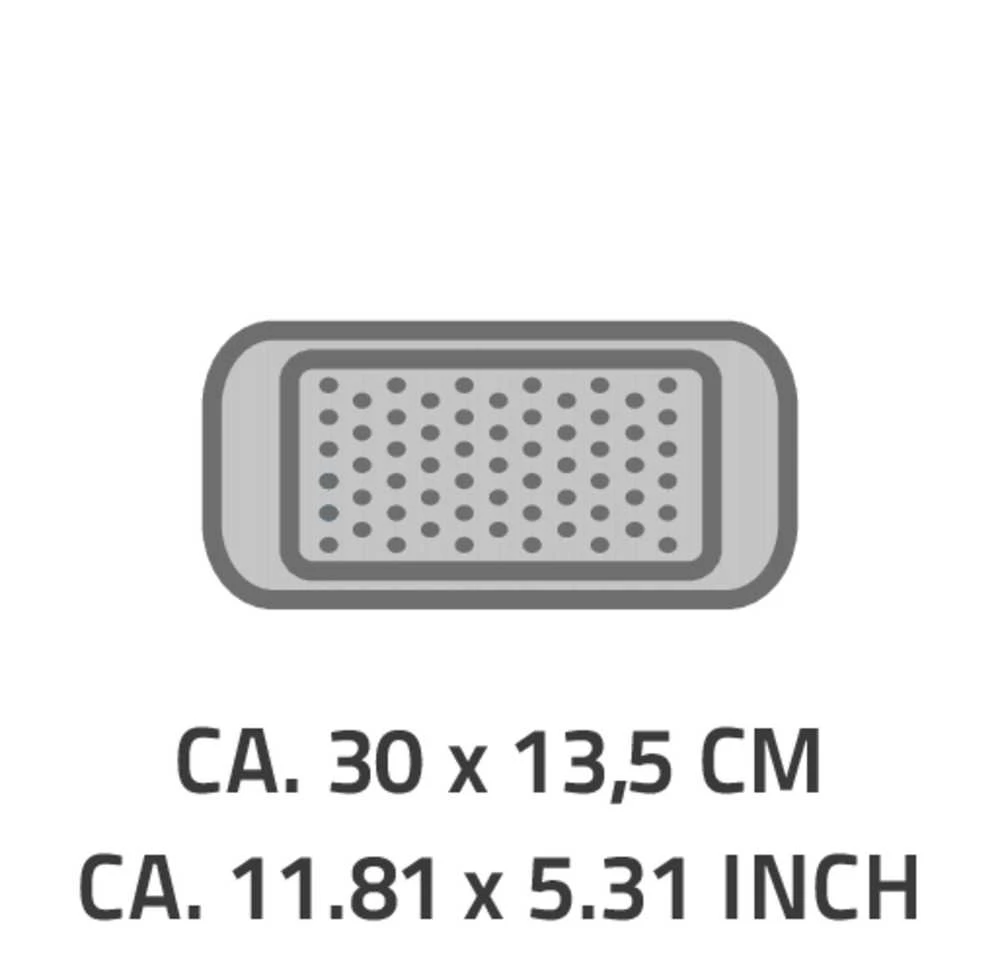Vonios kilimėlis Ridder Promo 167501, baltas, 710 mm x 360 mm