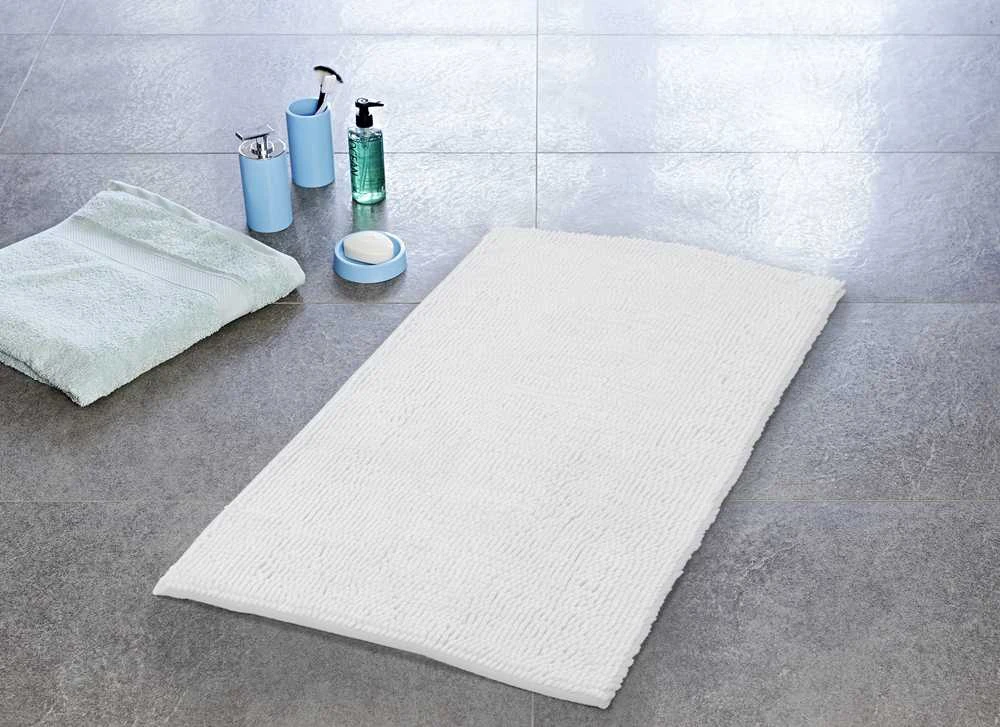 Vonios kilimėlis Ridder Soft 7052101, baltas, 65 cm x 45 cm