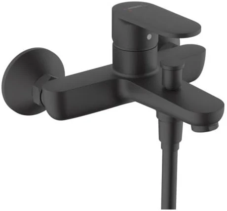 Vonios maišytuvas Hansgrohe „Blend Vernis“, juodos spalvos.