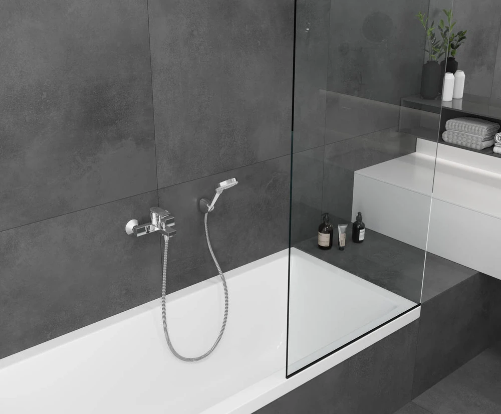 Vonios maišytuvas Hansgrohe Vernis Shape 71450000, chromo