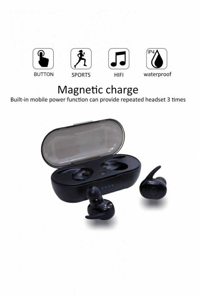 V.Silencer Ture Wireless Earbuds Baltas