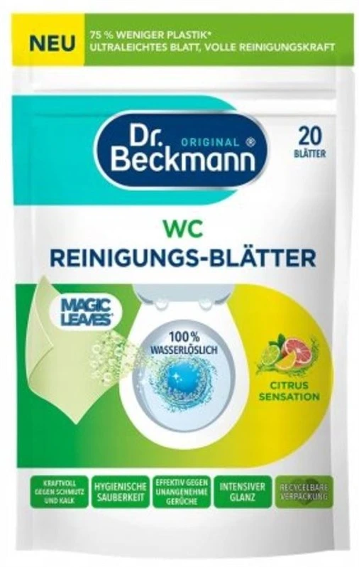 WCgaiviklis Dr. Beckmann Magic 20 vnt.