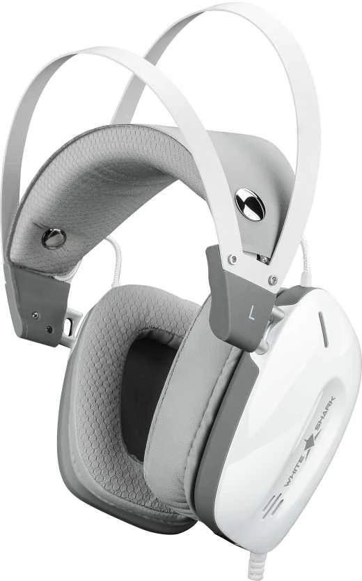 Ausinės White Shark Baltas Shark GH-2446 Gottan Baltas