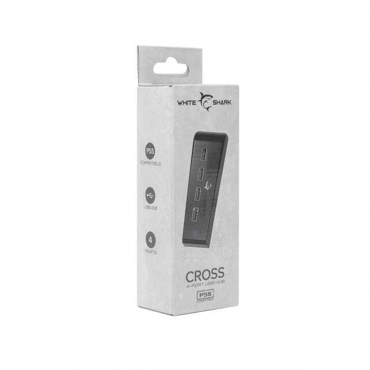 White Shark Cross, USB Hub šakotuvas, Suderinamas su PS5