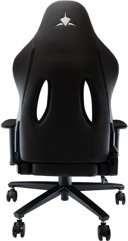 White shark Baltas Shark Baltas Shark TALISMAN-B Gaming Chair Juodas