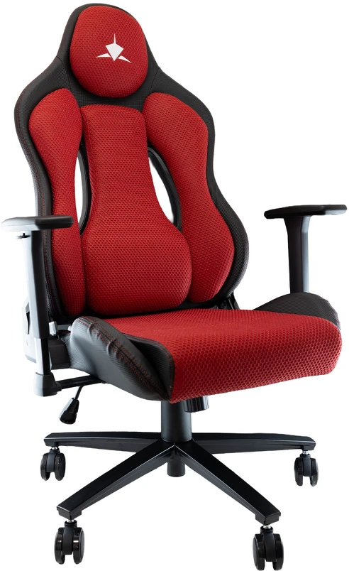 White shark Baltas Shark Baltas Shark TALISMAN-R Gaming Chair, Raudona