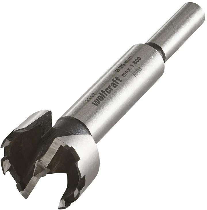 Furnitūros skylių grąžtas Wolfcraft 3317000; 25x90 mm