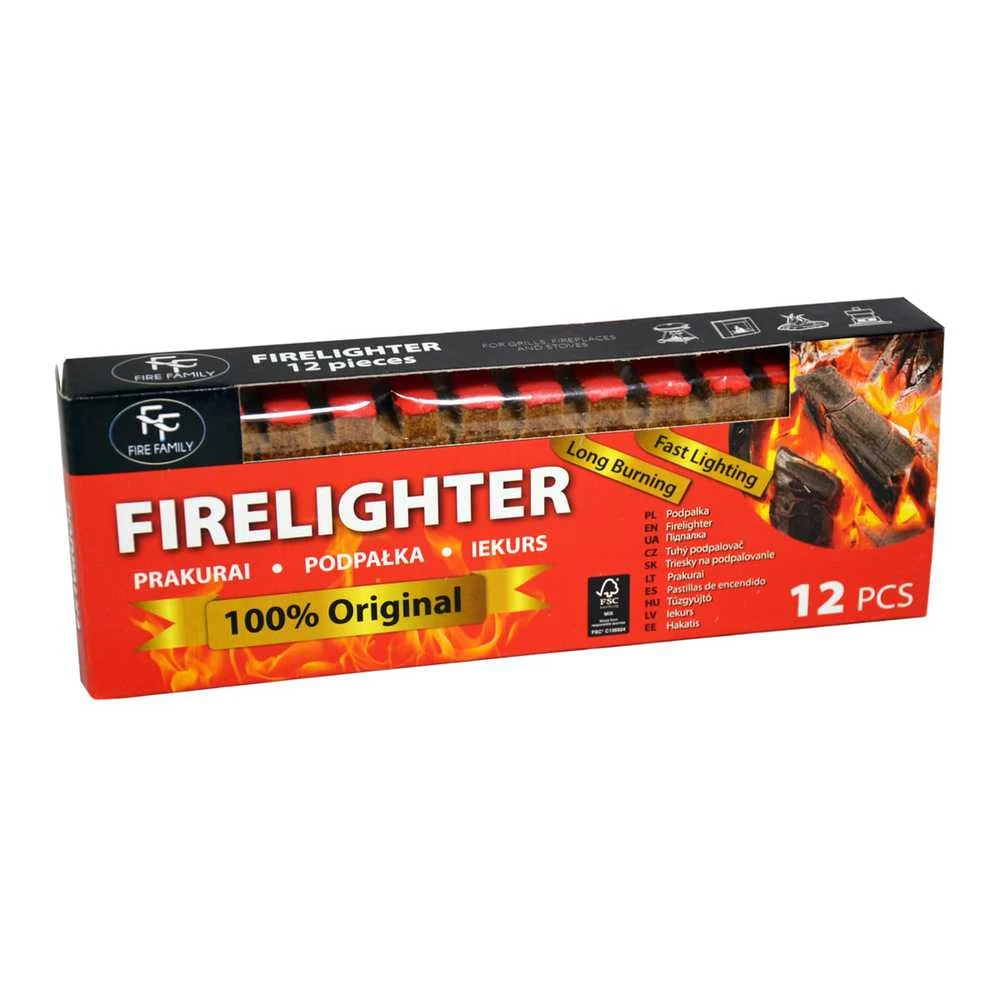 Wunderblitz FIRELIGHTER WITH IGNITIONFF 12PCS
