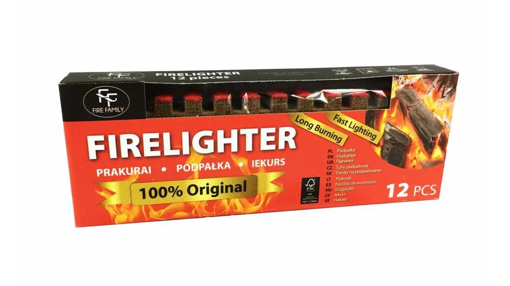 Wunderblitz FIRELIGHTER WITH IGNITIONFF 12PCS