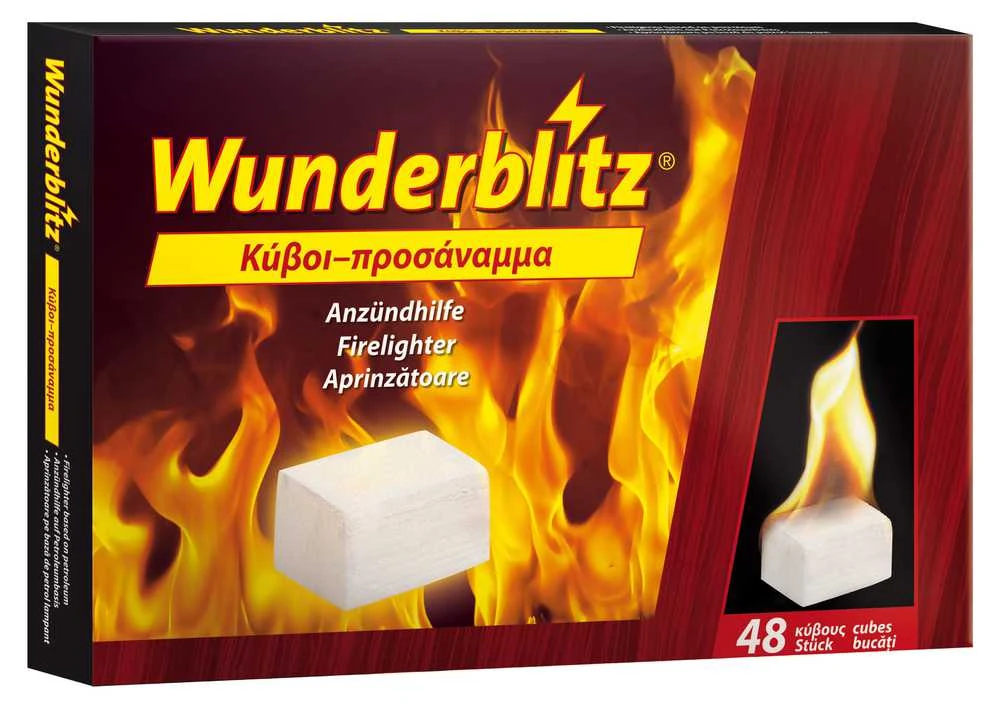 Wunderblitz Ugnies įdegtukai, balti, 48 vnt