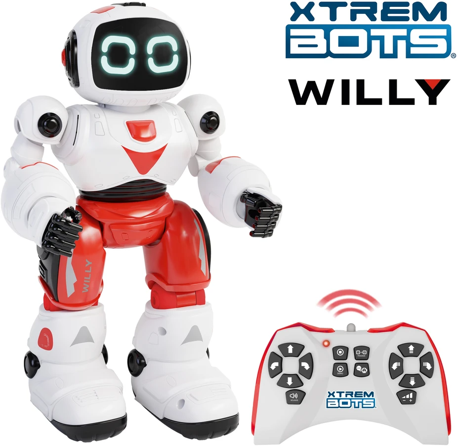 XTREM BOTS Interaktyvus robotas WILLY