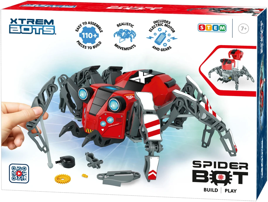 XTREM BOTS XTREAM BOTS Interaktyvūs robotai „Spider bot“