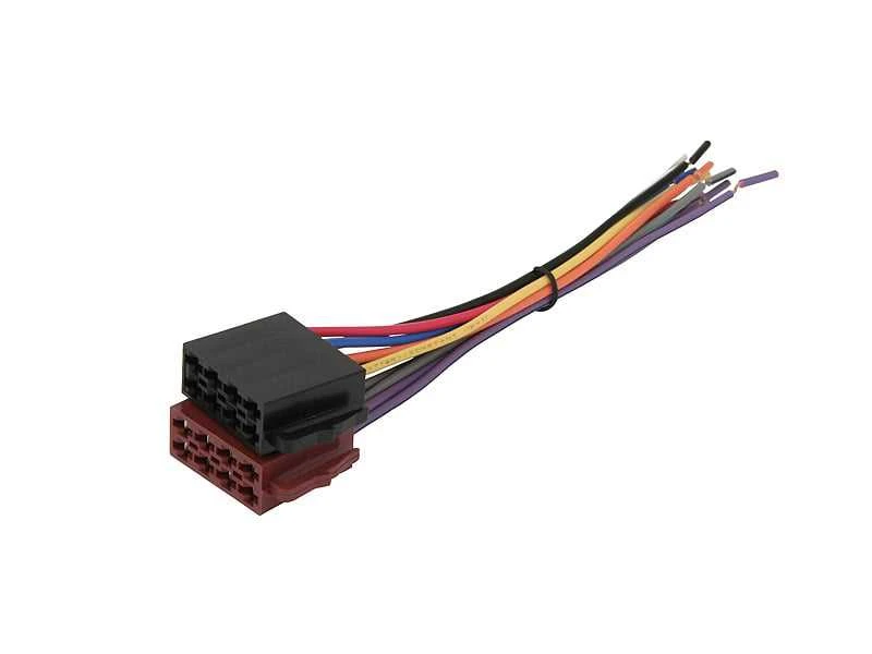 Xtreme Auto stereo savienotājs ISO-16 0101, melna krās.
