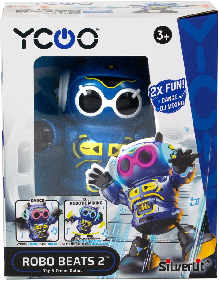 YCOO Robotas "Robo Beats 2", 21,5 cm