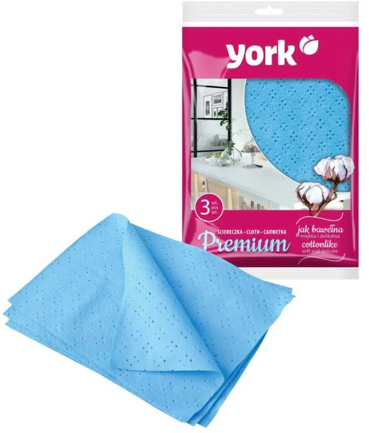 York Šluostė Supreme 3vnt ,60,