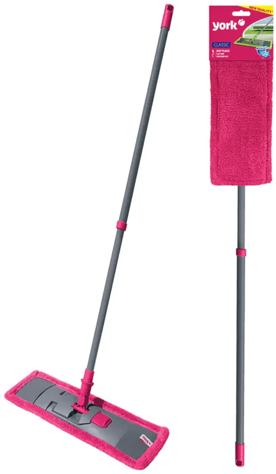 York Grindų šluota Classic Mikropluoštas