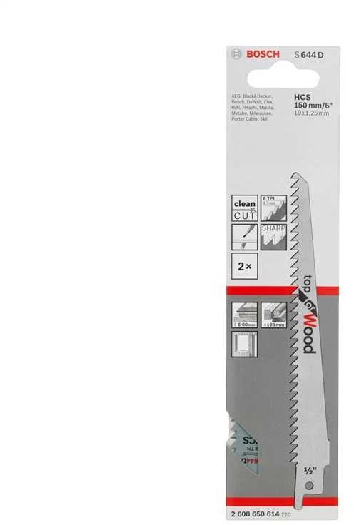 Bosch 2 pjūklo geležtės S 644 D