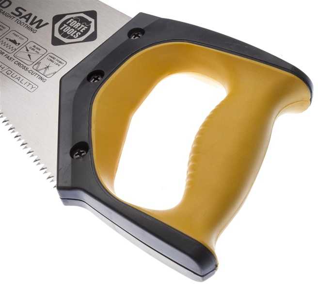 Pjūklas Forte Tools 450MM 7TPI R7, mediena, 450 mm