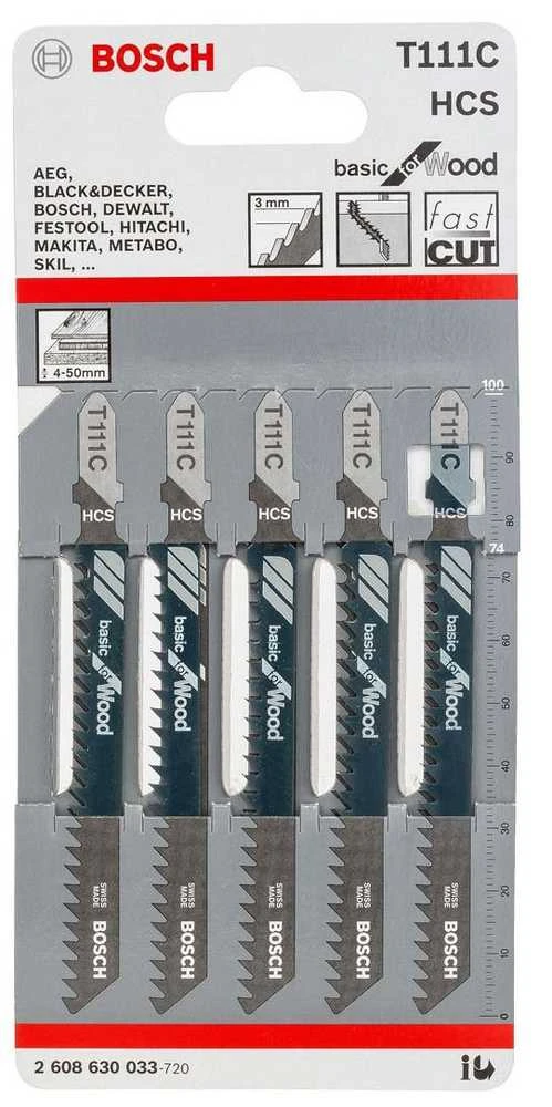 Bosch 5 siaurapj.pjūkleliai T 111 C