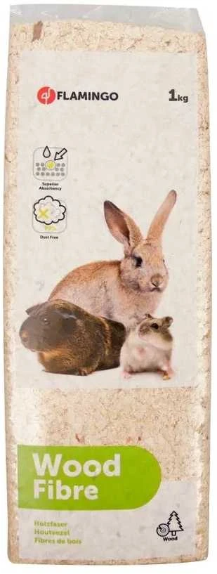 Pjuvenos graužikams Flamingo Wood Fibre 1031029, 1kg