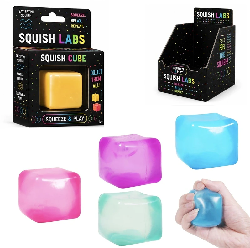 Omega Toys SENSORY PRESSURE CUBE TOY 5CM